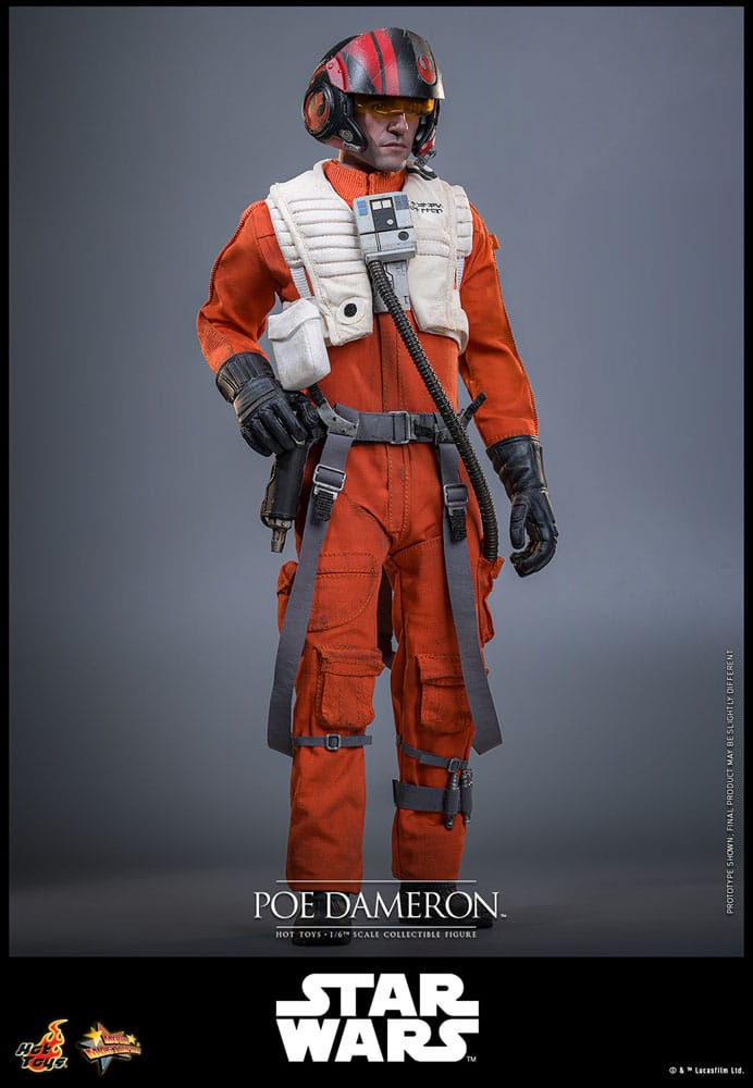 Star Wars Action Figur 1/6 Poe Dameron 30 cm Hot Toys