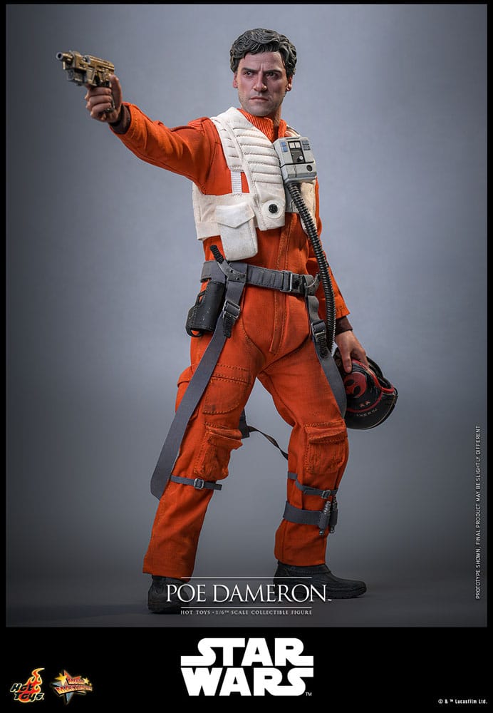 Star Wars Action Figur 1/6 Poe Dameron 30 cm Hot Toys