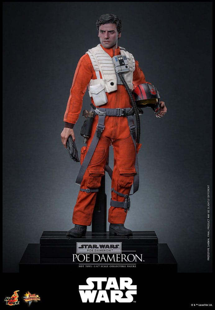 Star Wars Action Figur 1/6 Poe Dameron 30 cm Hot Toys