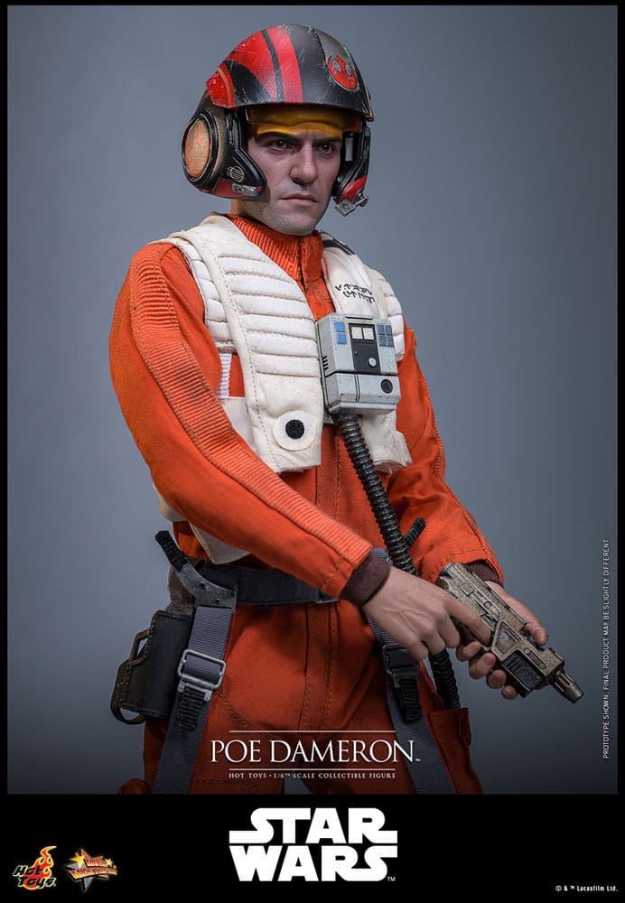 Star Wars Action Figur 1/6 Poe Dameron 30 cm Hot Toys