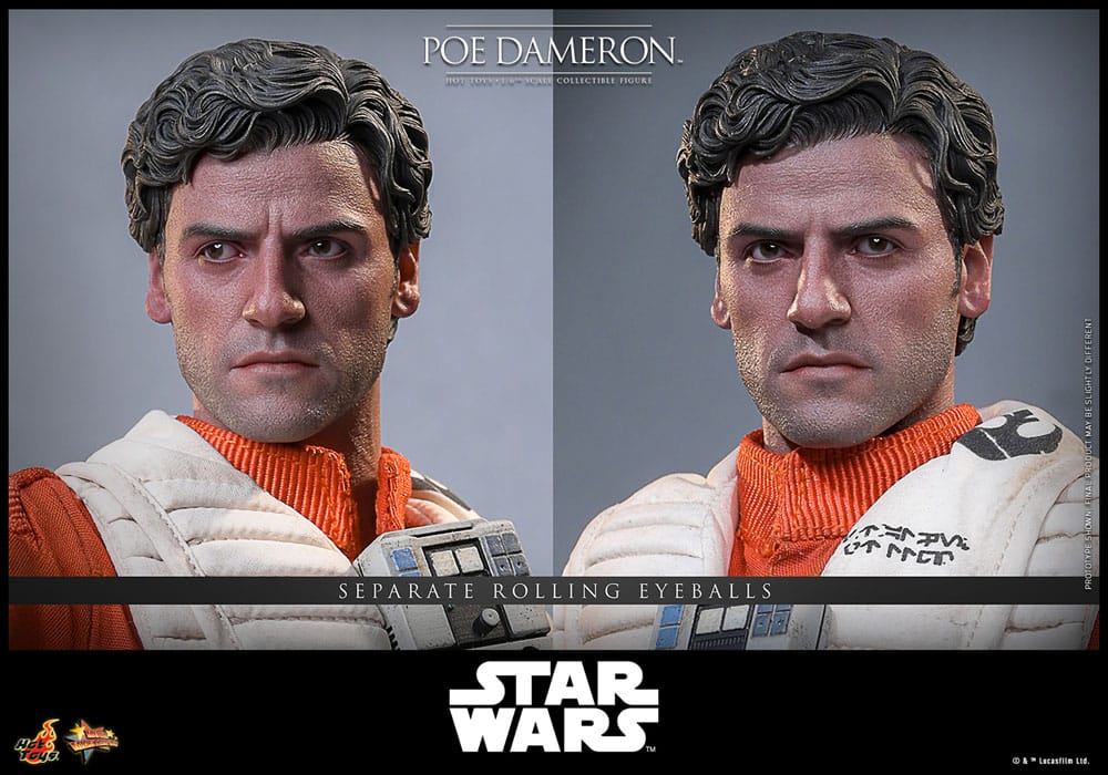 Star Wars Action Figur 1/6 Poe Dameron 30 cm Hot Toys