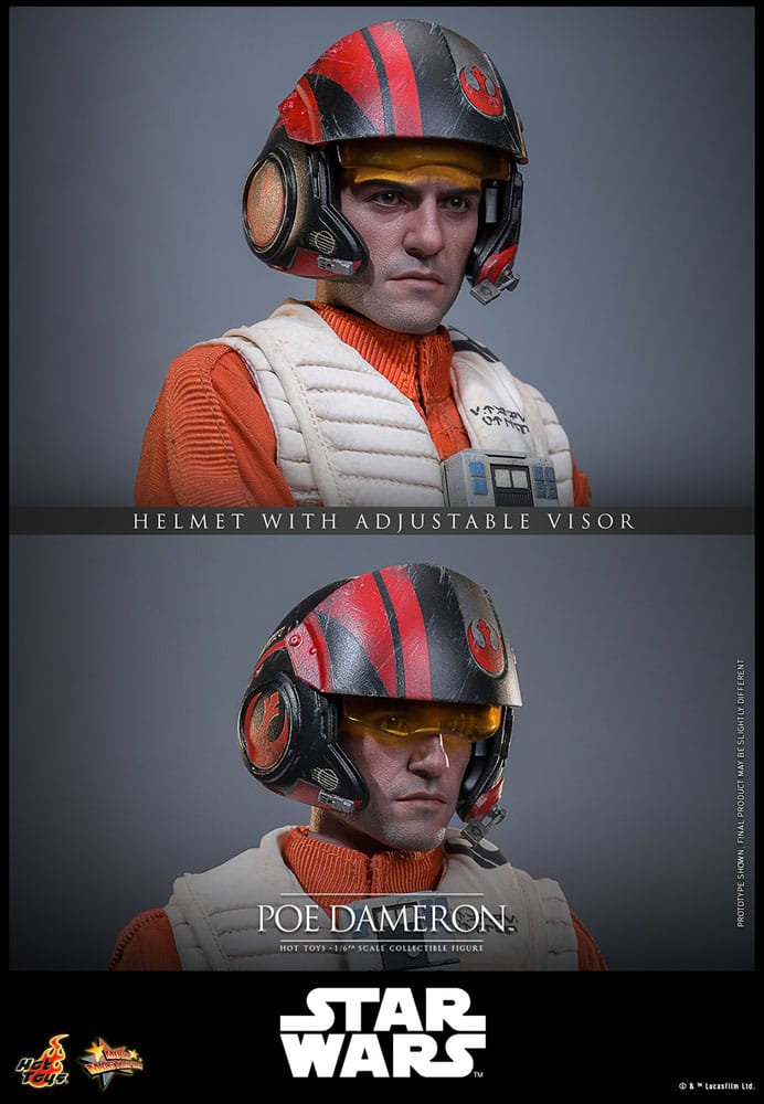 Star Wars Action Figur 1/6 Poe Dameron 30 cm Hot Toys