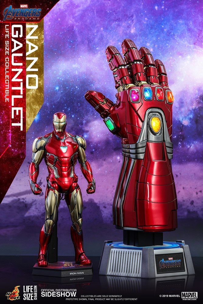 Avengers: Endgame Life-Size Masterpiece Nano Gauntlet 52 cm Sideshow Collectibles