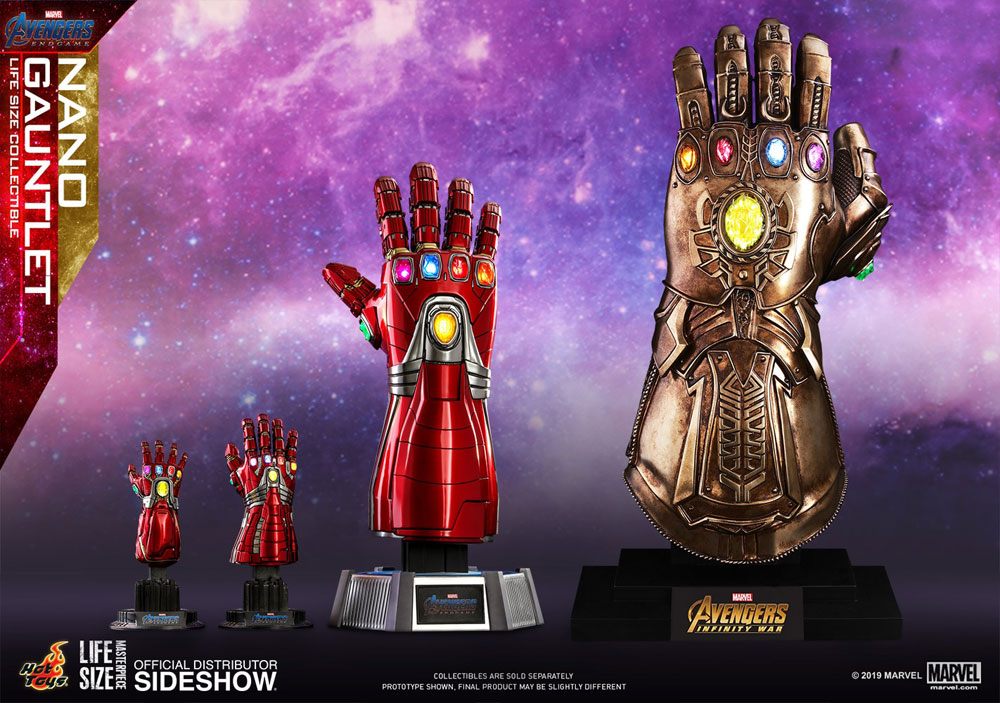 Avengers: Endgame Life-Size Masterpiece Nano Gauntlet 52 cm Sideshow Collectibles