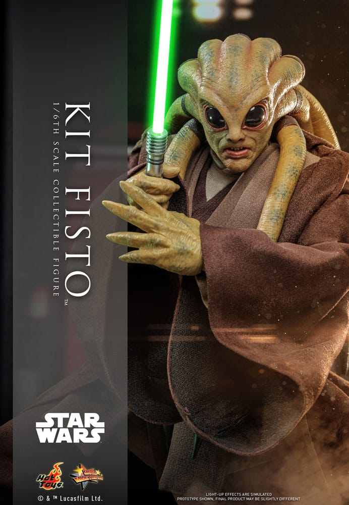 Star Wars Movie Masterpiece Action Figur 1/6 Kit Fisto 32 cm Hot Toys