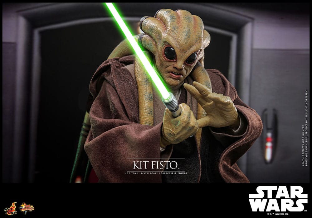 Star Wars Movie Masterpiece Action Figur 1/6 Kit Fisto 32 cm Hot Toys