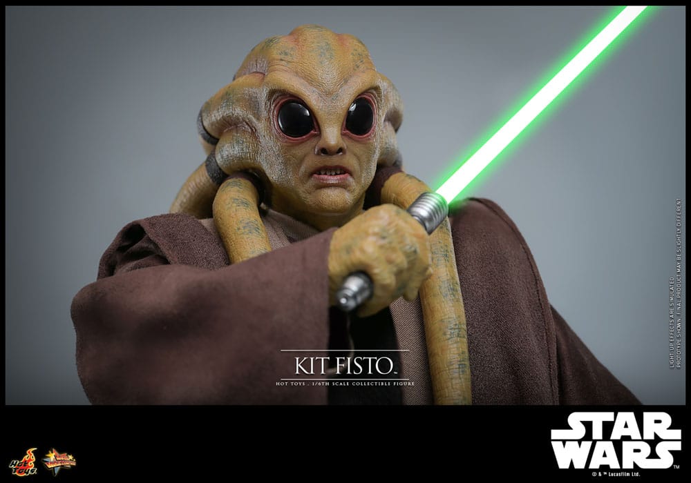 Star Wars Movie Masterpiece Action Figur 1/6 Kit Fisto 32 cm Hot Toys