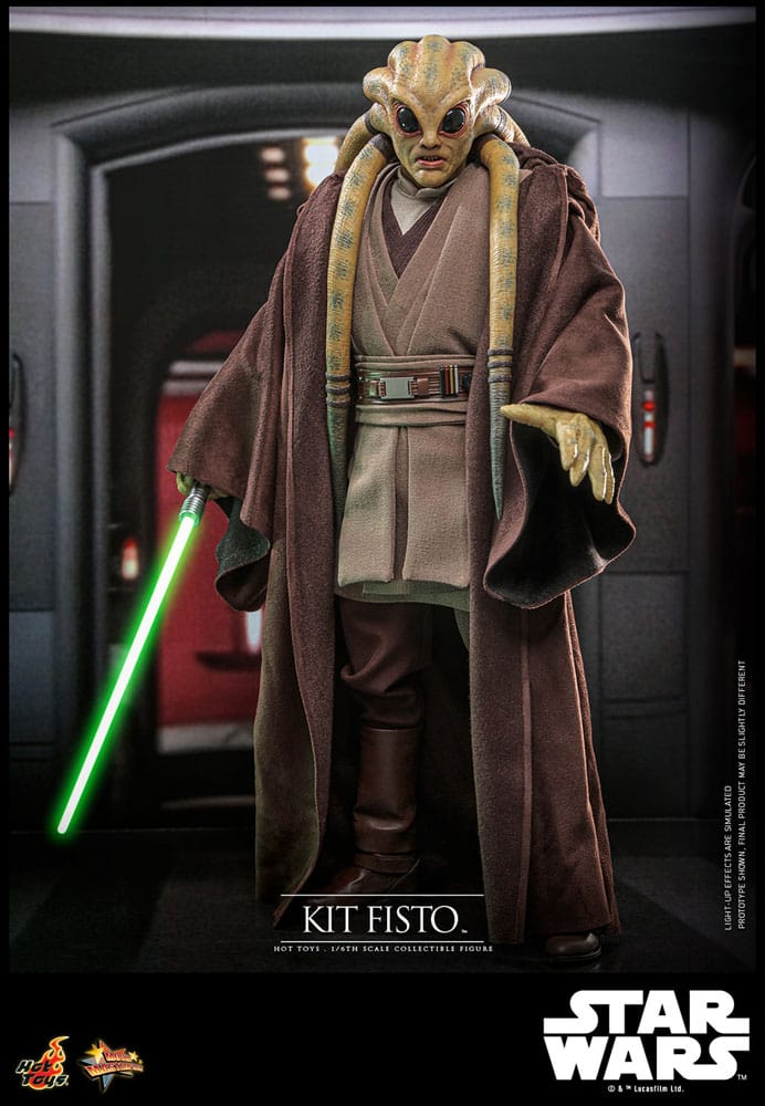 Star Wars Movie Masterpiece Action Figur 1/6 Kit Fisto 32 cm Hot Toys