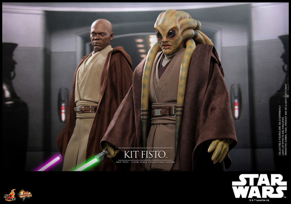 Star Wars Movie Masterpiece Action Figur 1/6 Kit Fisto 32 cm Hot Toys