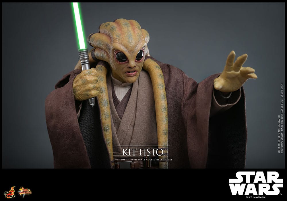 Star Wars Movie Masterpiece Action Figur 1/6 Kit Fisto 32 cm Hot Toys