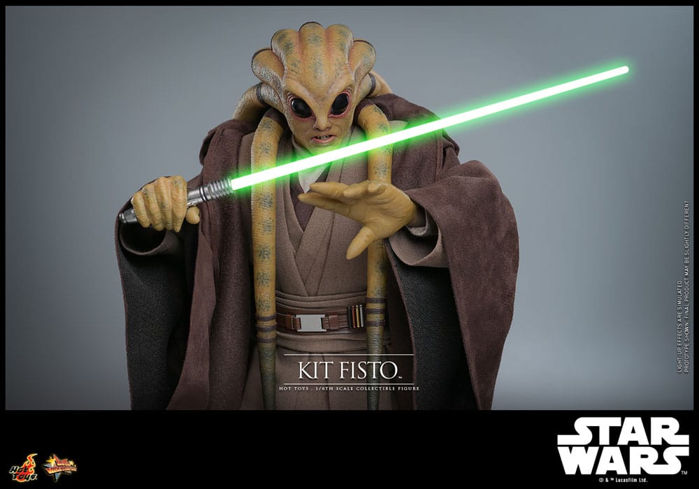 Star Wars Movie Masterpiece Action Figur 1/6 Kit Fisto 32 cm Hot Toys