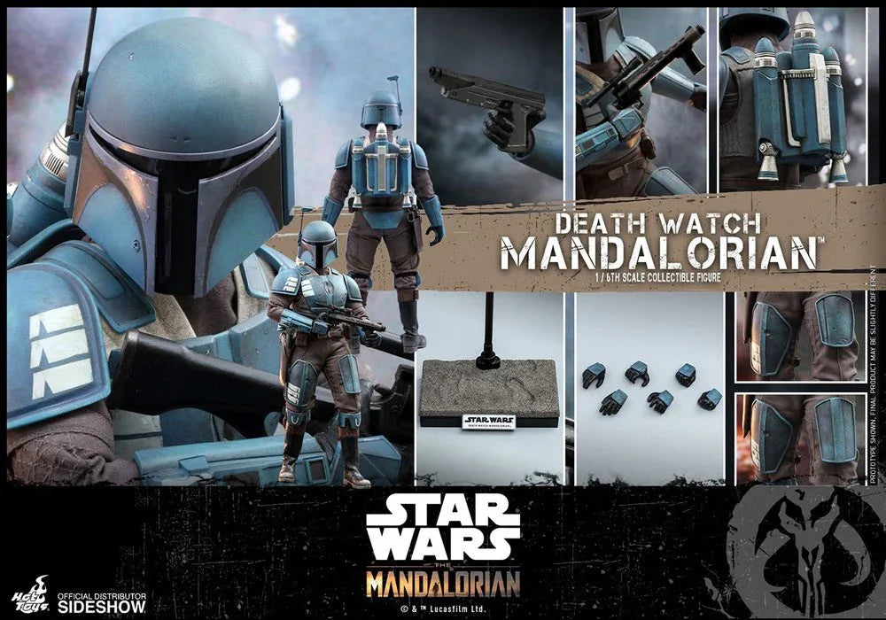 Star Wars The Mandalorian Actionfigur 1/6 Death Watch Mandalorian 30 cm Hot Toys