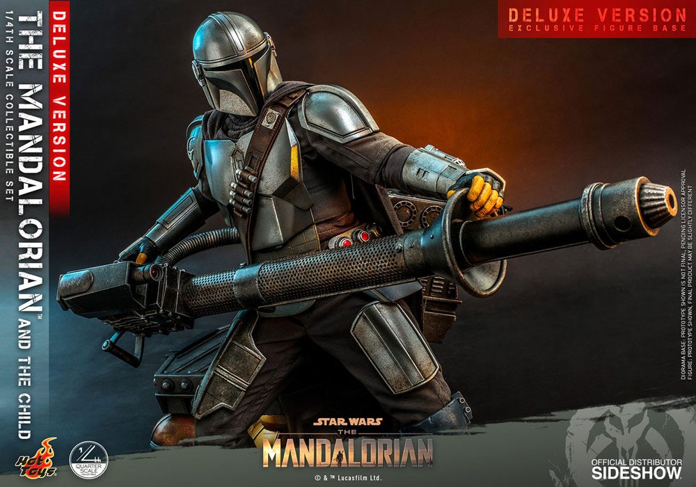 Star Wars The Mandalorian Actionfigur 2-Pack 1/4 The Mandalorian & The Child Deluxe 46 cm