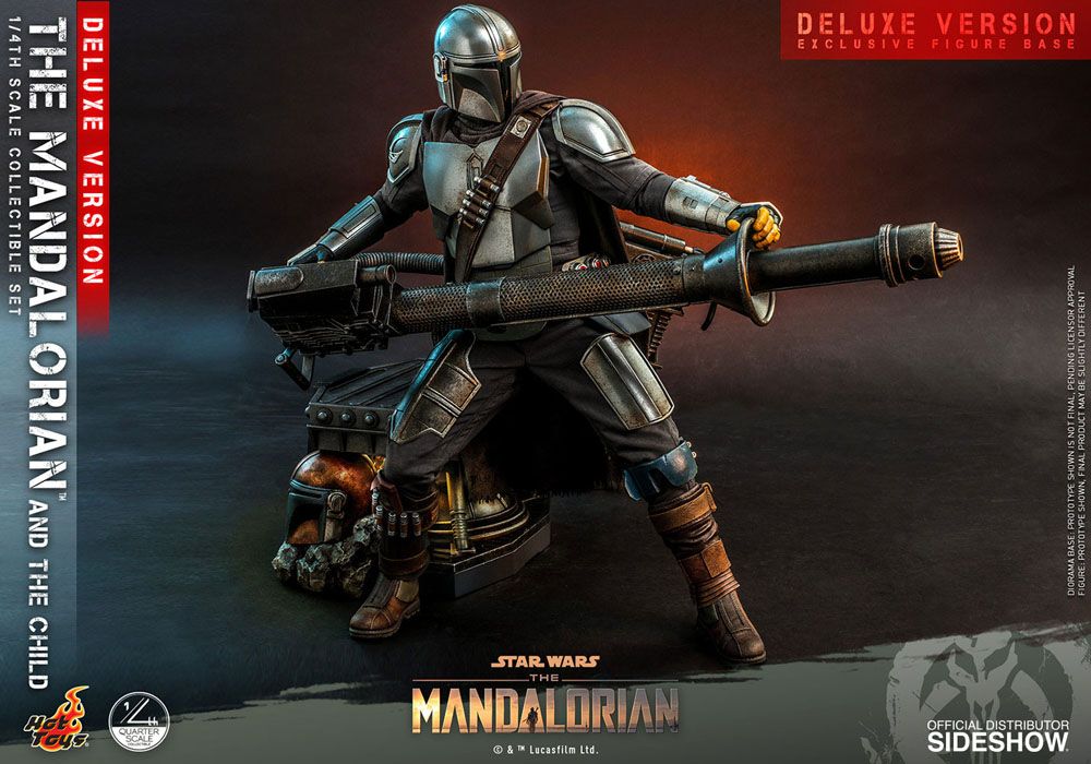 Star Wars The Mandalorian Actionfigur 2-Pack 1/4 The Mandalorian & The Child Deluxe 46 cm