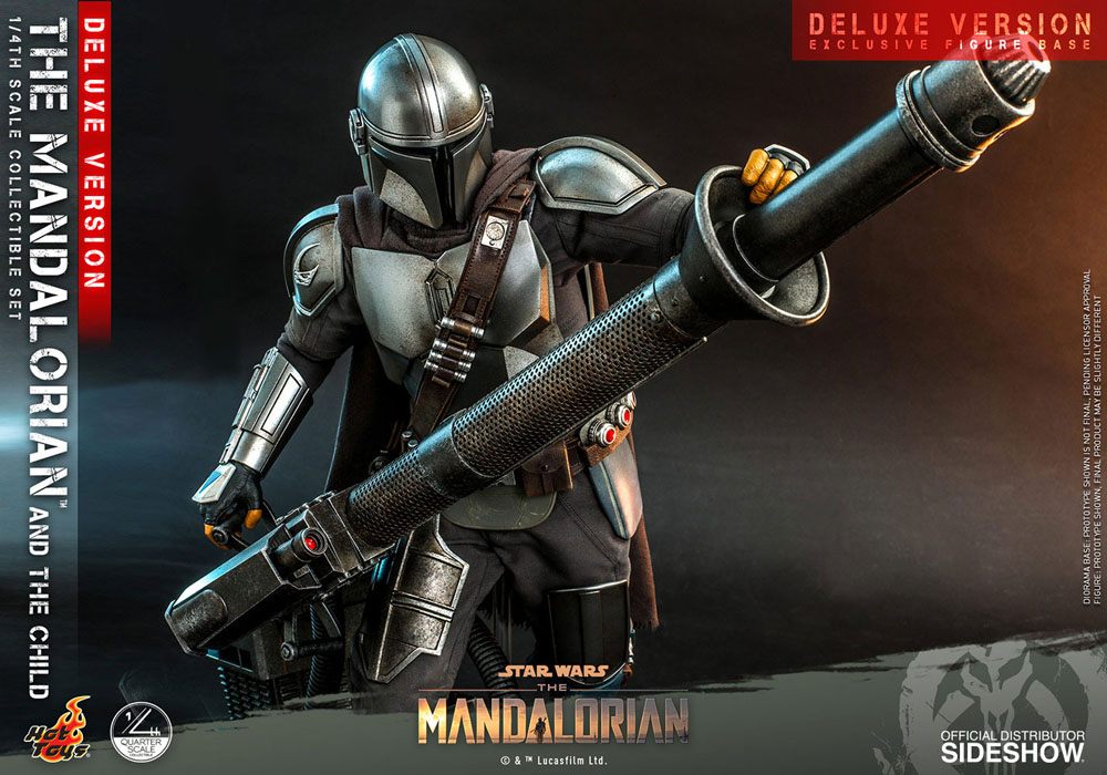 Star Wars The Mandalorian Actionfigur 2-Pack 1/4 The Mandalorian & The Child Deluxe 46 cm
