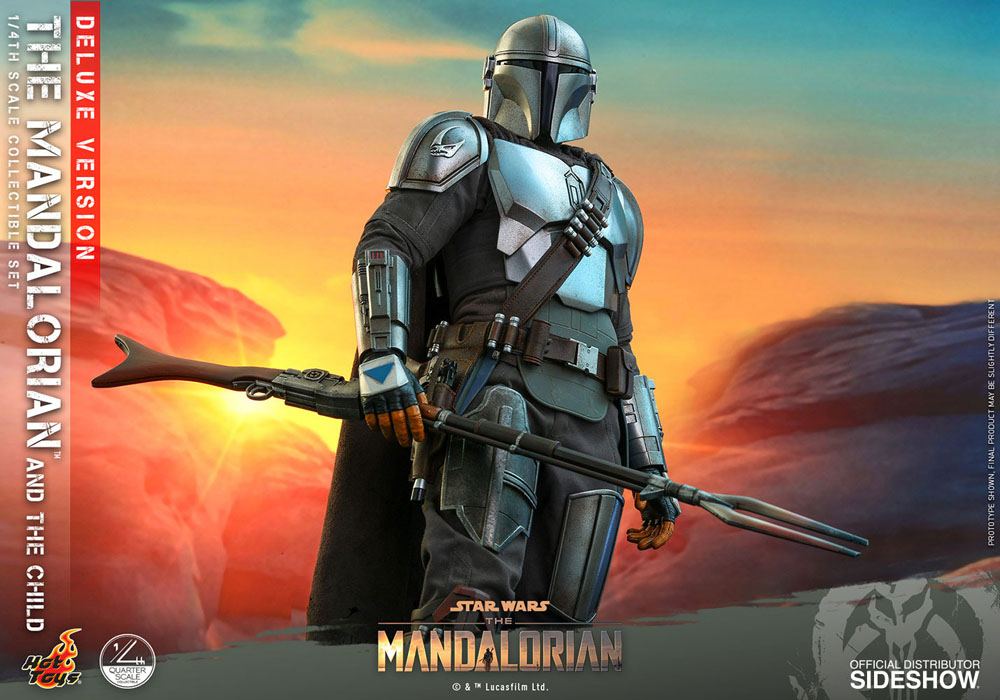 Star Wars The Mandalorian Actionfigur 2-Pack 1/4 The Mandalorian & The Child Deluxe 46 cm