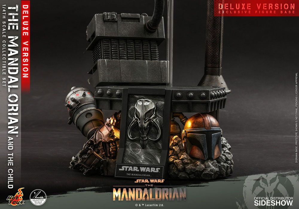 Star Wars The Mandalorian Actionfigur 2-Pack 1/4 The Mandalorian & The Child Deluxe 46 cm