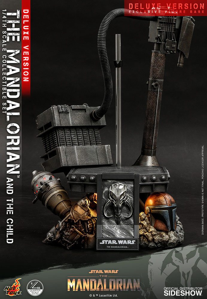 Star Wars The Mandalorian Actionfigur 2-Pack 1/4 The Mandalorian & The Child Deluxe 46 cm