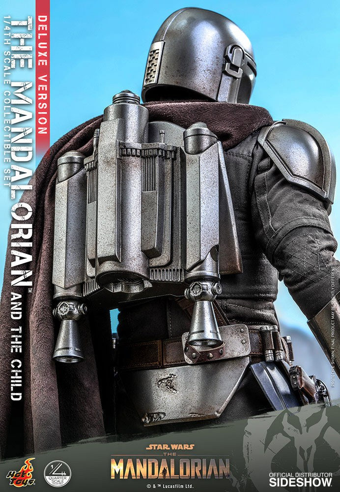 Star Wars The Mandalorian Actionfigur 2-Pack 1/4 The Mandalorian & The Child Deluxe 46 cm