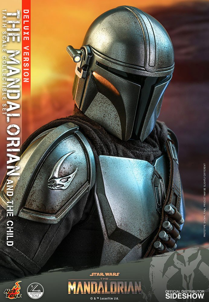 Star Wars The Mandalorian Actionfigur 2-Pack 1/4 The Mandalorian & The Child Deluxe 46 cm