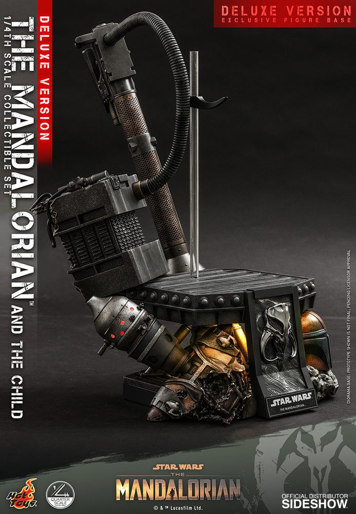 Star Wars The Mandalorian Actionfigur 2-Pack 1/4 The Mandalorian & The Child Deluxe 46 cm