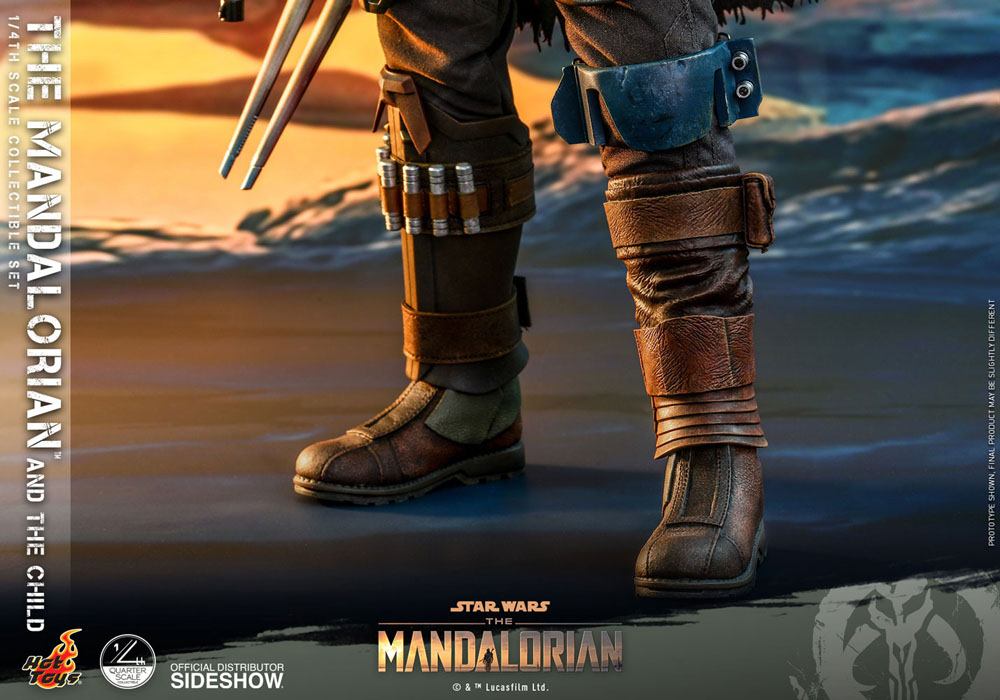 Star Wars The Mandalorian Actionfigur 2-Pack 1/4 The Mandalorian & The Child 46 cm