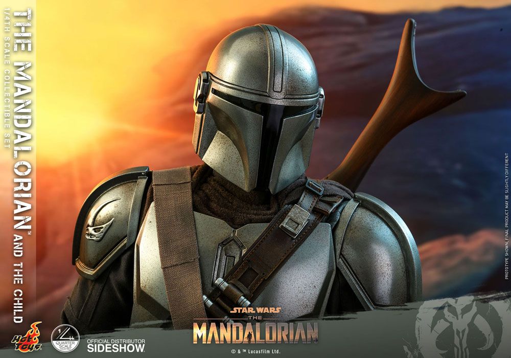 Star Wars The Mandalorian Actionfigur 2-Pack 1/4 The Mandalorian & The Child 46 cm
