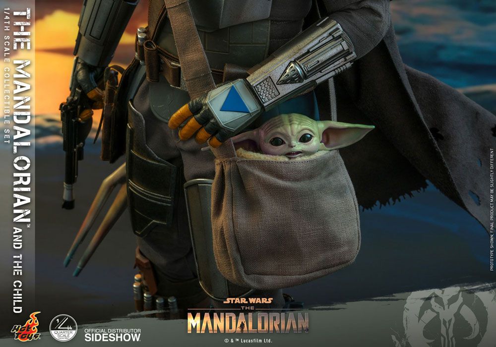Star Wars The Mandalorian Actionfigur 2-Pack 1/4 The Mandalorian & The Child 46 cm