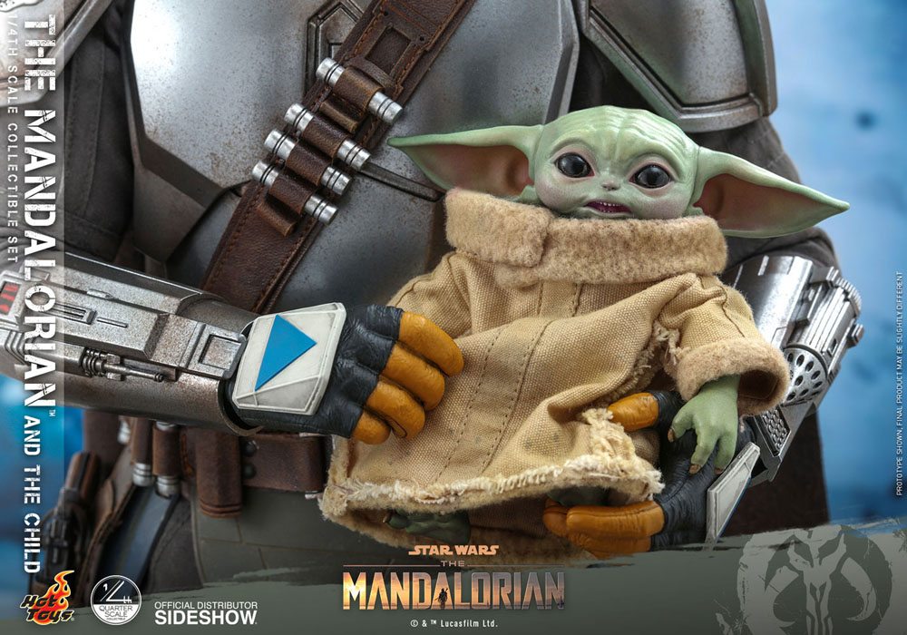 Star Wars The Mandalorian Actionfigur 2-Pack 1/4 The Mandalorian & The Child 46 cm