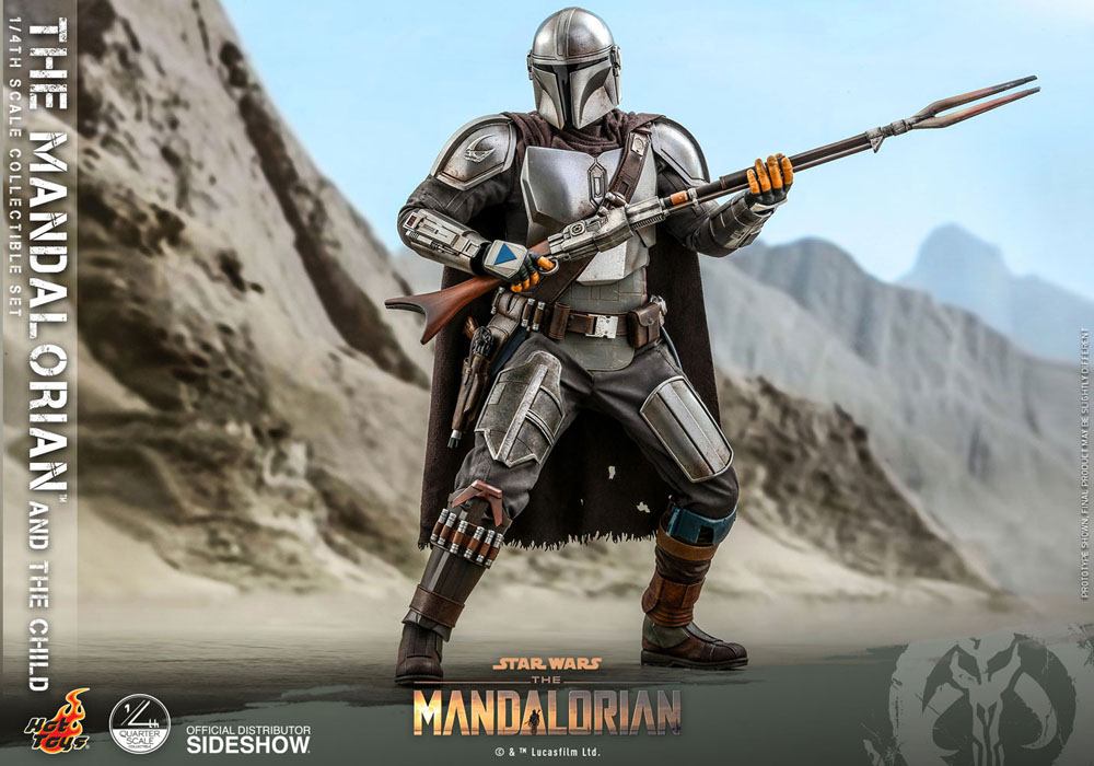 Star Wars The Mandalorian Actionfigur 2-Pack 1/4 The Mandalorian & The Child 46 cm