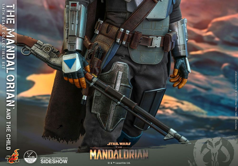 Star Wars The Mandalorian Actionfigur 2-Pack 1/4 The Mandalorian & The Child 46 cm