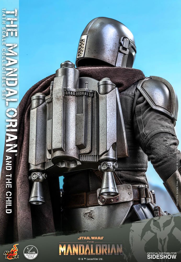 Star Wars The Mandalorian Actionfigur 2-Pack 1/4 The Mandalorian & The Child 46 cm