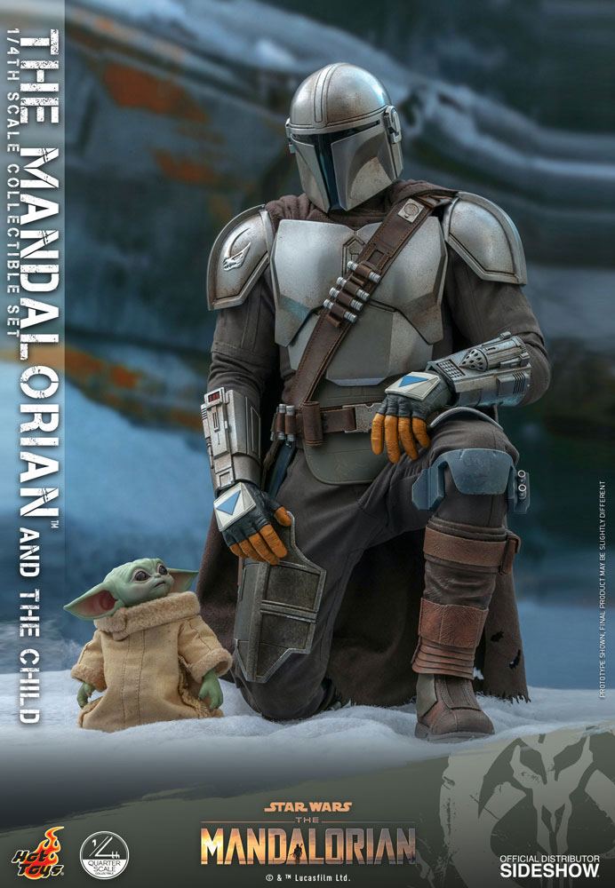 Star Wars The Mandalorian Actionfigur 2-Pack 1/4 The Mandalorian & The Child 46 cm