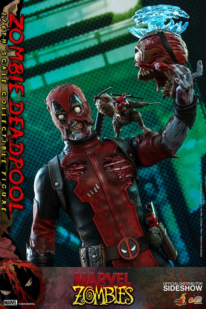 Marvel Zombies Comic Masterpiece Action Figur 1/6 Zombie Deadpool 31 cm Hot Toys