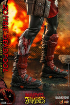 Marvel Zombies Comic Masterpiece Action Figur 1/6 Zombie Deadpool 31 cm Hot Toys