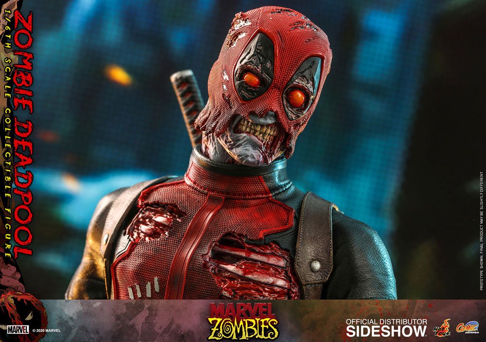 Marvel Zombies Comic Masterpiece Action Figur 1/6 Zombie Deadpool 31 cm Hot Toys