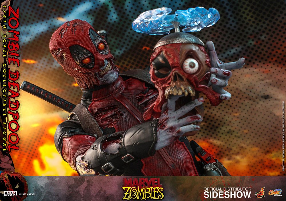 Marvel Zombies Comic Masterpiece Action Figur 1/6 Zombie Deadpool 31 cm Hot Toys