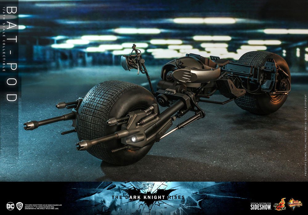 Batman The Dark Knight Rises Bat-Pod Actionfigur 1/6 Hot Toys