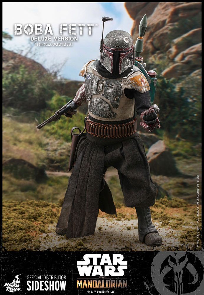 Star Wars The Mandalorian Actionfigur 2-pack 1/6 Boba Fett Deluxe 30 cm