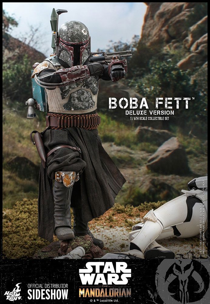 Star Wars The Mandalorian Actionfigur 2-pack 1/6 Boba Fett Deluxe 30 cm