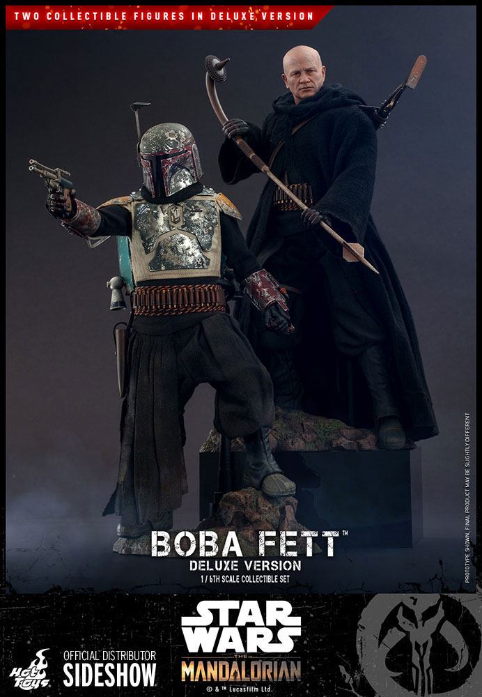 Star Wars The Mandalorian Actionfigur 2-pack 1/6 Boba Fett Deluxe 30 cm