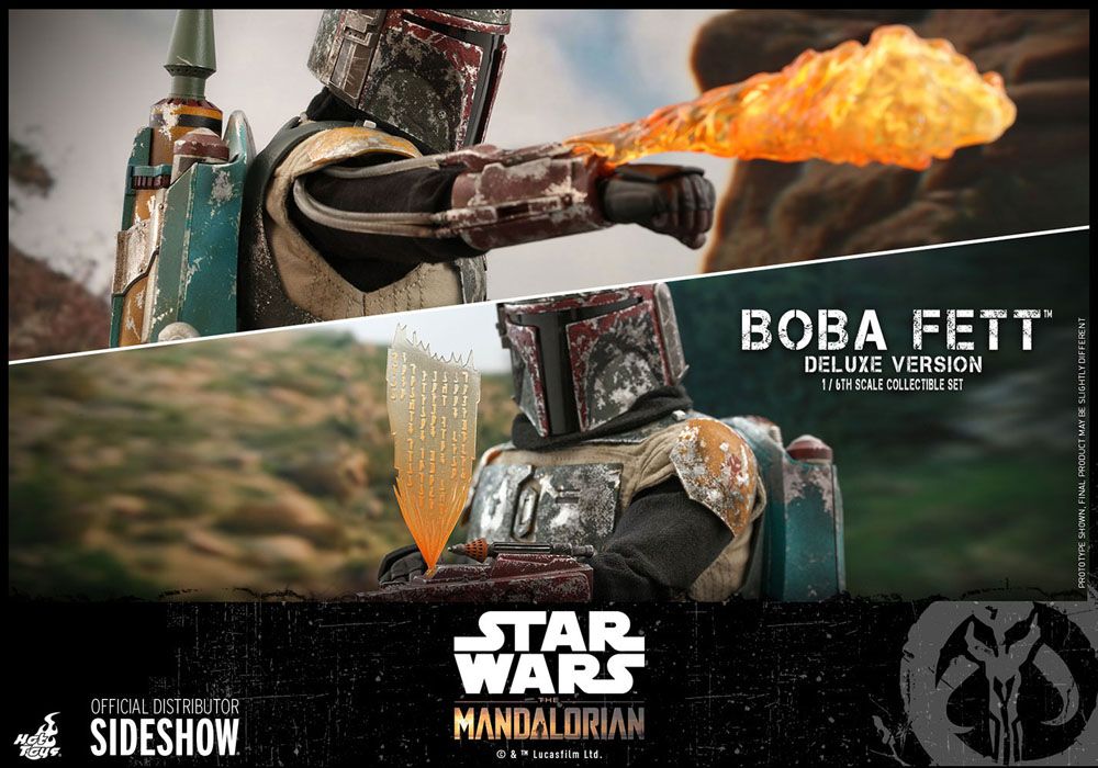 Star Wars The Mandalorian Actionfigur 2-pack 1/6 Boba Fett Deluxe 30 cm