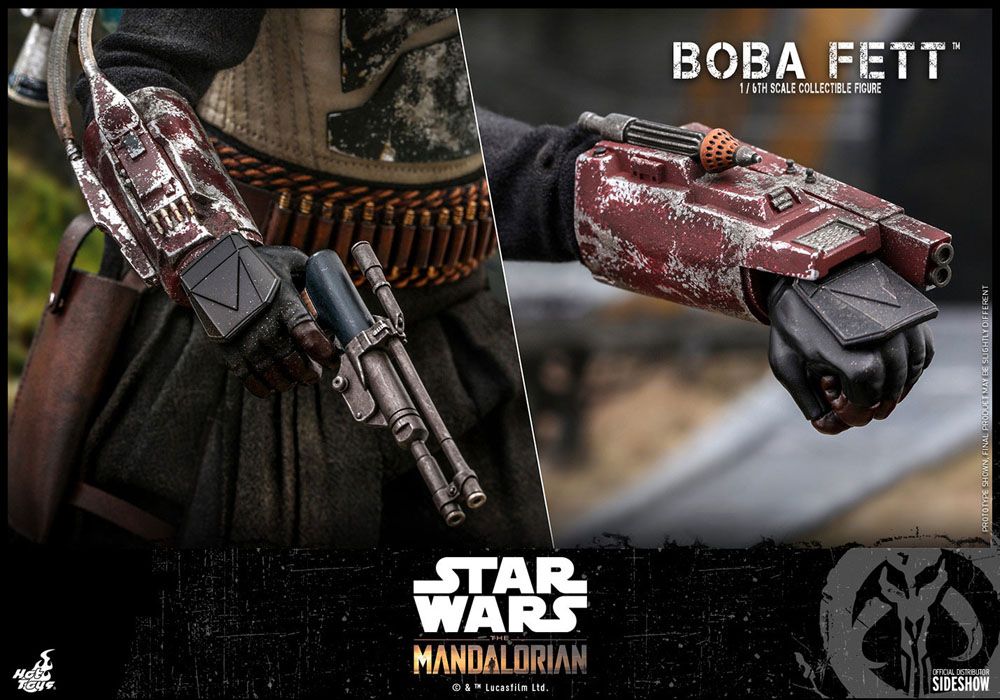 Star Wars The Mandalorian Actionfigur i skala 1/6 Boba Fett 30 cm