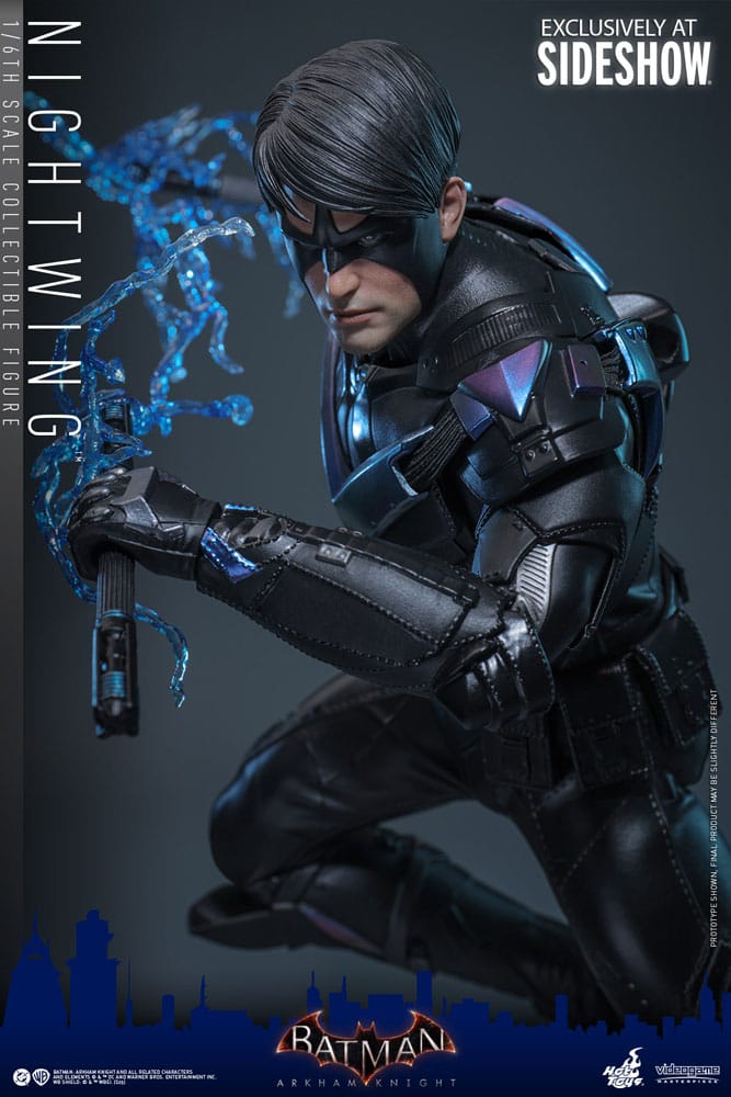 Batman Arkham Knight Videogame Masterpiece Action Figur 1/6 Nightwing 30 cm Hot Toys