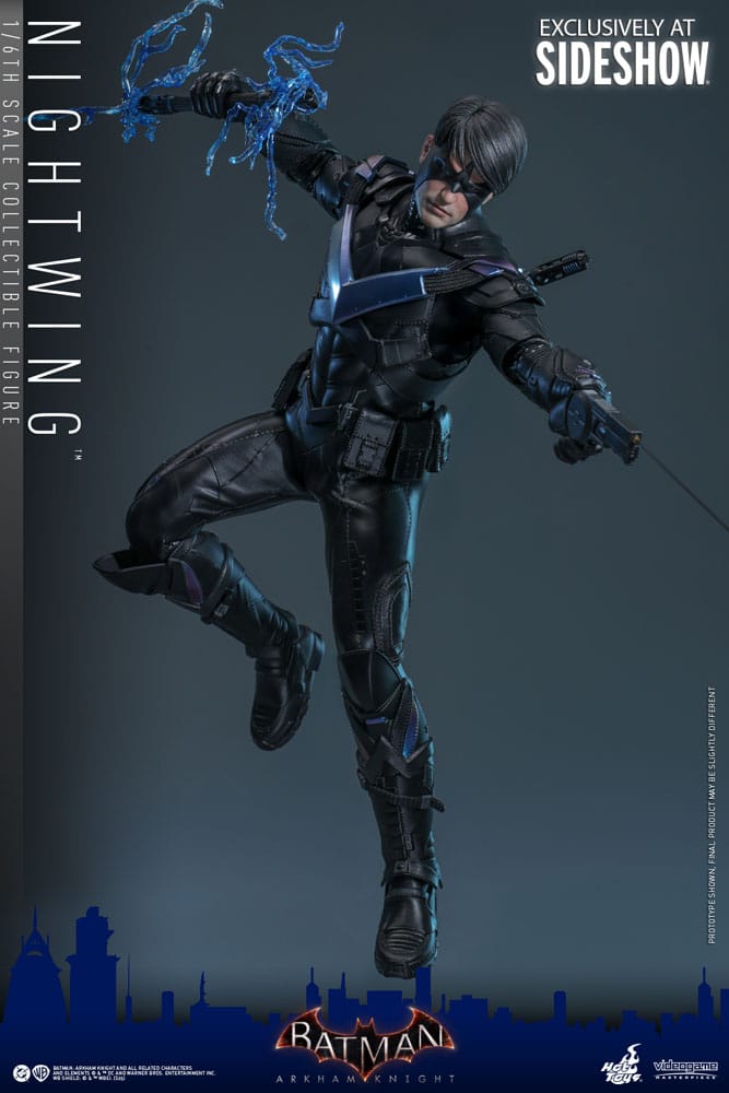 Batman Arkham Knight Videogame Masterpiece Action Figur 1/6 Nightwing 30 cm Hot Toys