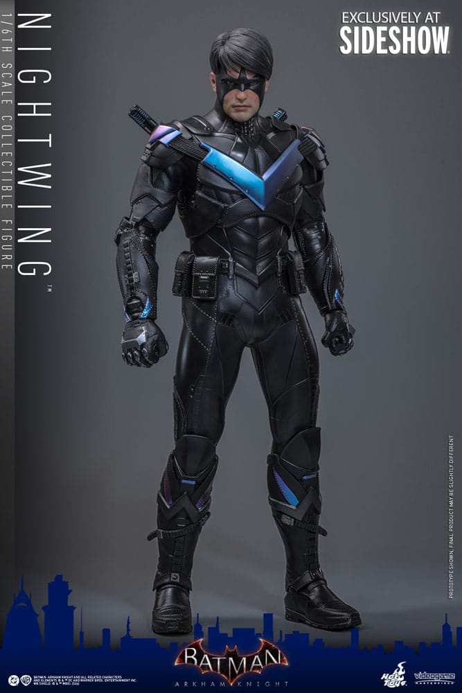 Batman Arkham Knight Videogame Masterpiece Action Figur 1/6 Nightwing 30 cm Hot Toys