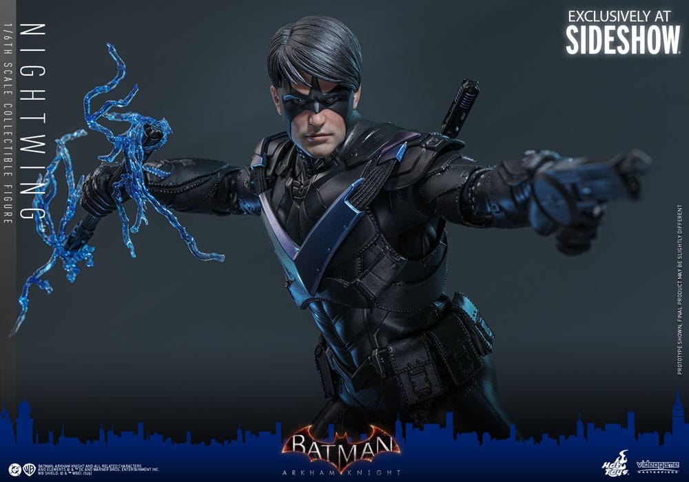 Batman Arkham Knight Videogame Masterpiece Action Figur 1/6 Nightwing 30 cm Hot Toys
