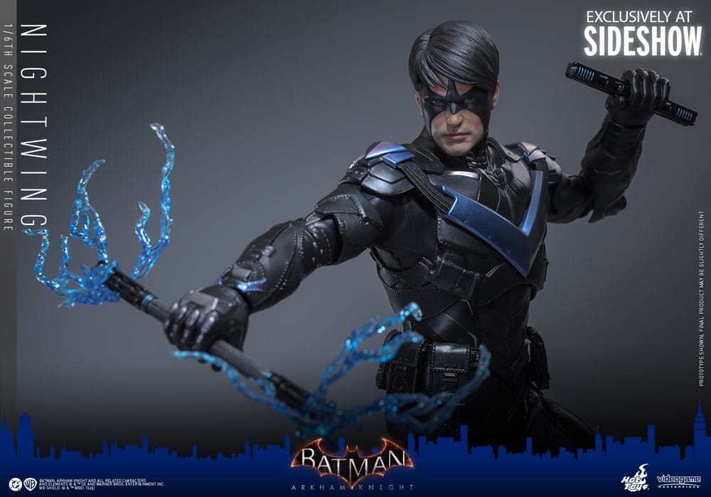 Batman Arkham Knight Videogame Masterpiece Action Figur 1/6 Nightwing 30 cm Hot Toys