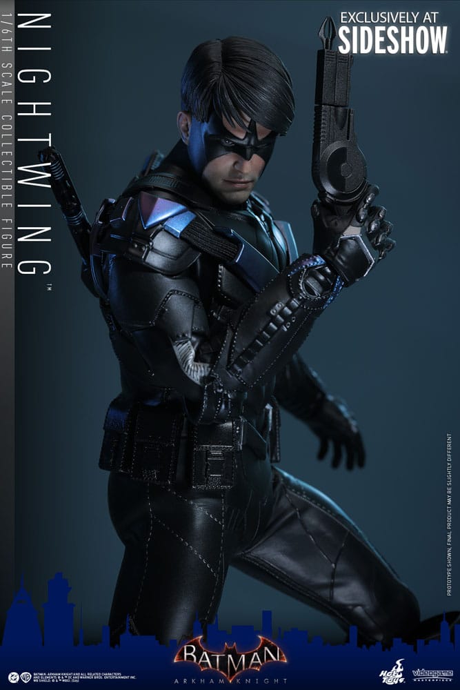 Batman Arkham Knight Videogame Masterpiece Action Figur 1/6 Nightwing 30 cm Hot Toys