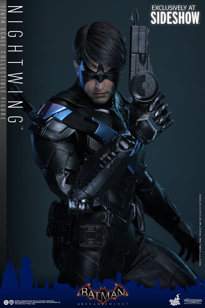 Batman Arkham Knight Videogame Masterpiece Action Figur 1/6 Nightwing 30 cm Hot Toys